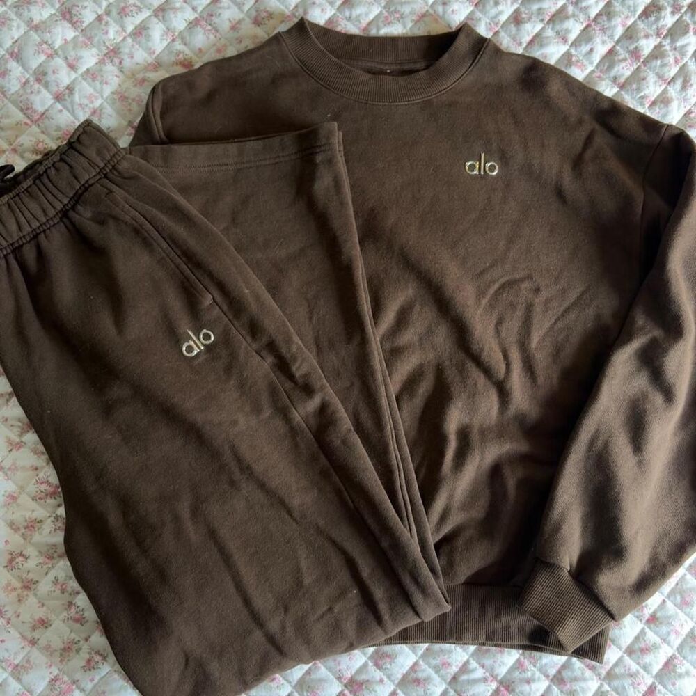 Alo-yoga Women's Brown Sweatshirt
